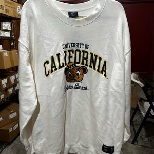 White University of California Sweatshirt